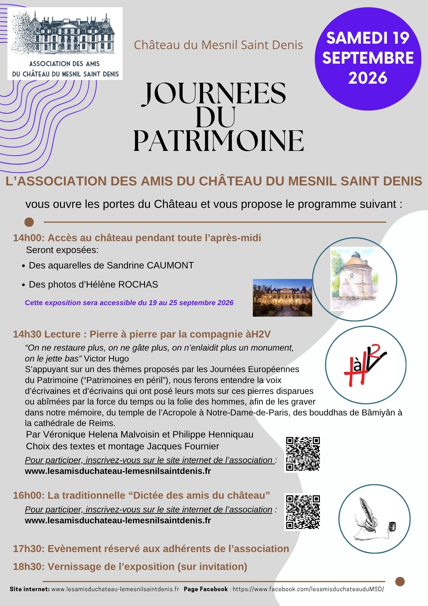 Journée du Patrimoine 2026